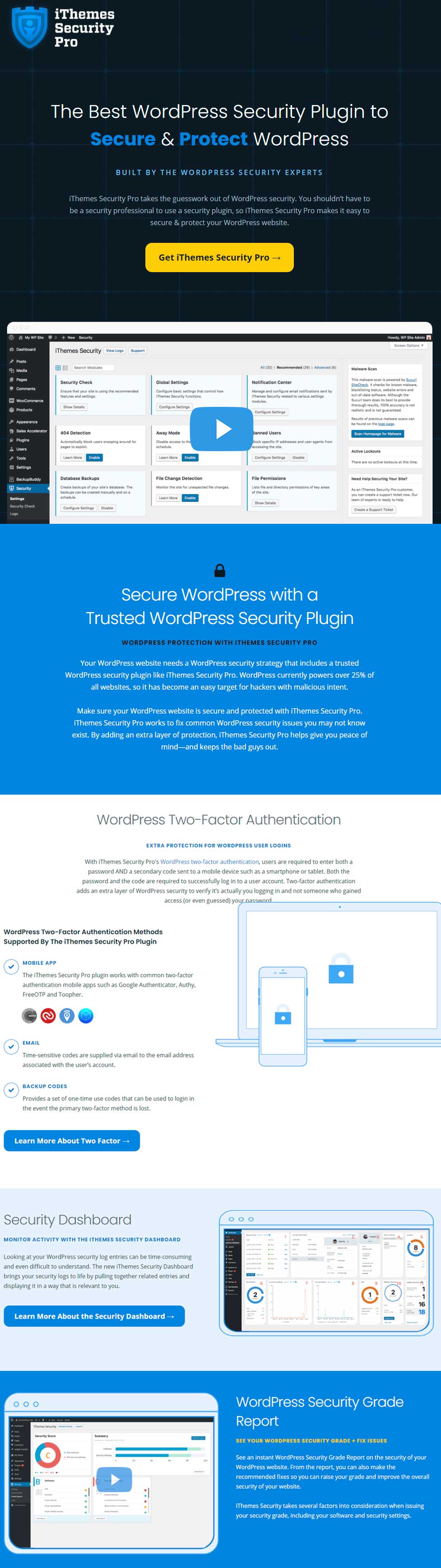 iThemes Security - WordPress Security Firewall Plugin